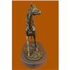 Image 3 : Stallion Racing Horse Trophy Bronze Sculpture