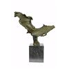 Image 6 : First Kiss Bronze Sculpture on marble base Figurine