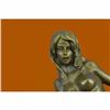 Image 2 : Erotic Woman Explicit Chair Pose Statue Bronze Sculpture