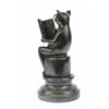 Image 7 : Charming Handcrafted Cat with Baby Telling Stories Bronze Sculpture