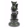 Image 8 : Charming Handcrafted Cat with Baby Telling Stories Bronze Sculpture