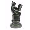 Image 9 : Charming Handcrafted Cat with Baby Telling Stories Bronze Sculpture