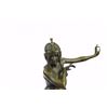 Image 2 : Dancer Bronze Statue on Marble Base Sculpture