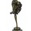 Image 3 : Dancer Bronze Statue on Marble Base Sculpture