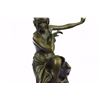 Image 4 : Dancer Bronze Statue on Marble Base Sculpture