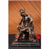 Image 1 : Roman Gods Mars Bronze Sculpture on marble base Statue