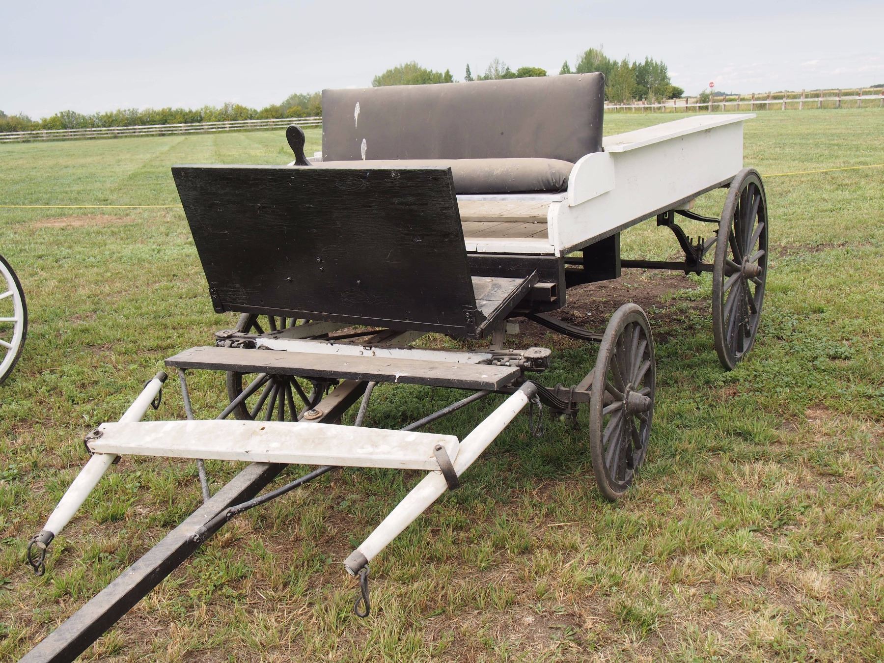 Buckboard Wagon W/ Fifth Wheel Bodnarus Auctioneering