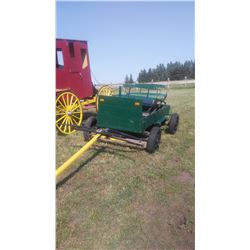 Small 2 Seater Rubber Tire Buckboard Wagon W/ Wpring Seats (Photo will be posted Friday afternoon)