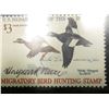Image 2 : 1969 U.S. Department of the Interior Migratory Bird Hunting Stamp, RW#36, light hinge, VF, Signed by