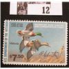 Image 1 : 1980 U.S. Department of the Interior Migratory Bird Hunting Stamp, RW#47, OG, not hinged, VF, Signed