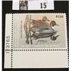Image 1 : 1983 U.S. Department of the Interior Migratory Bird Hunting Stamp, Plate number single, RW#50, OG, n