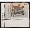 Image 2 : 1983 U.S. Department of the Interior Migratory Bird Hunting Stamp, Plate number single, RW#50, OG, n