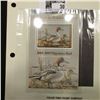 Image 4 : 2008 U.S. Department of the Interior Migratory Bird Hunting Stamp, RW#75B, Pane, not hinged, EF, Sig