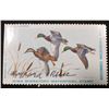 Image 2 : 1972 Iowa State Conservation Commission Migratory Waterfowl Stamp, NH, VF, Signed by the Artist "May