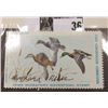 Image 4 : 1972 Iowa State Conservation Commission Migratory Waterfowl Stamp, NH, VF, Signed by the Artist "May