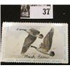 Image 1 : 1974 Iowa State Conservation Commission Migratory Waterfowl Stamp, NH, VF, Signed by the Artist "Mar