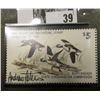 Image 4 : 1979 Iowa State Conservation Commission Migratory Waterfowl Stamp, VF, NH, Signed by the Artist "And