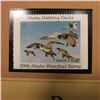 Image 2 : 2006 Alaska Waterfowl $5 Stamp depicting Dabbling Ducks, Pristine Mint condition in plastic page wit
