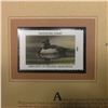 Image 2 : 2006 Iowa State Conservation Commission Migratory Waterfowl $8.50 Stamp,  Pristine Mint condition in