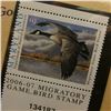 Image 4 : 2006 Maryland Migratory Game Bird Plate Number Single $9.00 Stamp depicting Canada Goose, Pristine M