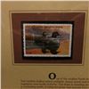 Image 4 : 2006 Wisconsin Waterfowl $7 Stamp depicting Green-winged Teal Ducks, Pristine Mint condition in plas