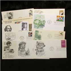 (10) First Day Covers dating from 1963-87, including a John James Audubon Cover.