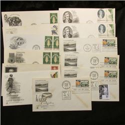 (10) First Day Covers dating from 1955-78, including a John James Audubon Cover.