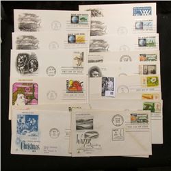 (20) Special Cacheted or First Day Covers dating back to 1960.