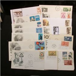 (20) Special Cacheted or First Day Covers dating back to 1955.