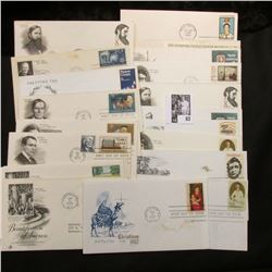 (20) Special Cacheted or First Day Covers dating back to 1961.