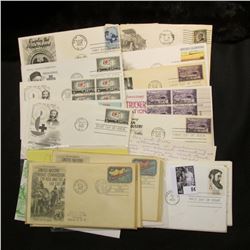 (20) Special Cacheted or First Day Covers dating back to 1928.