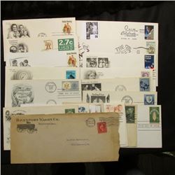 (20) Special Cacheted or First Day Covers dating back to 1911.