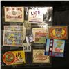 Image 1 : At least (13) Different Beverage and Breweriana Labels from the 1940 era.
