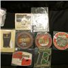 Image 5 : Large group of Brewery Company Coasters of extra thick design.