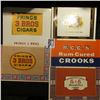 Image 1 : (5) Different Old Cigar Box labels in mint condition.