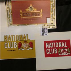 (5) Different Old Cigar Box labels in mint condition.