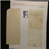 Image 2 : 1880 Receipt from Brooklyn for $323.00; 1905 Reciept from Ithaca, New York in payment for 20 Shares 