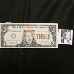 Booklet of (9) "Weird Reserve Note(s)" depicting Hillary Rodman.