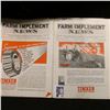 Image 3 : (6) Different 1939 Issues of "Farm Implement News" Magazines. Some foxing on edges.