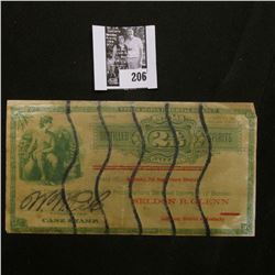 United States Internal Revenue Bottled 2 4/10 Gallons Distilled Spirits Case Stamp.