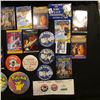 Image 5 : Collection of (28) various Political & Movie related pin-backs.