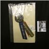 Image 3 : Pin-back with ribbon "Father Endeavor Clark 32nd Annual Convention Iowa Christian Endeavor Union"; &