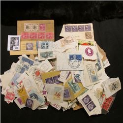 Large goup of Used U.S. Mix postage Stamps.