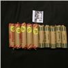 Image 2 : (5) Rolls of Clad Roosevelt Dimes & (5) Rolls of Wheat Cents, which I have not had time to check for