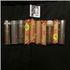 Image 1 : (10) Rolls of U.S. Wheat Cents, I haven't searched these rolls except for a compulsory look, so sold