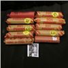 Image 1 : (10) Rolls of U.S. Wheat Cents, I haven't searched these rolls except for a compulsory look, so sold