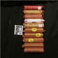 (10) Rolls of U.S. Wheat Cents, I haven't searched these rolls except for a compulsory look, so sold