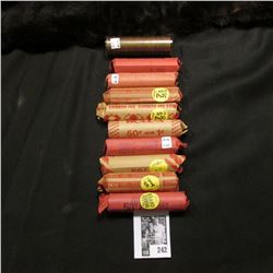 (10) Rolls of U.S. Wheat Cents, I haven't searched these rolls except for a compulsory look, so sold
