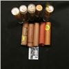 Image 2 : (10) Rolls of Lincoln Cents, most of which are BU and date back to 1958.