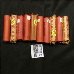 (10) Rolls of U.S. Wheat Cents, I haven't searched these rolls except for a compulsory look, so sold